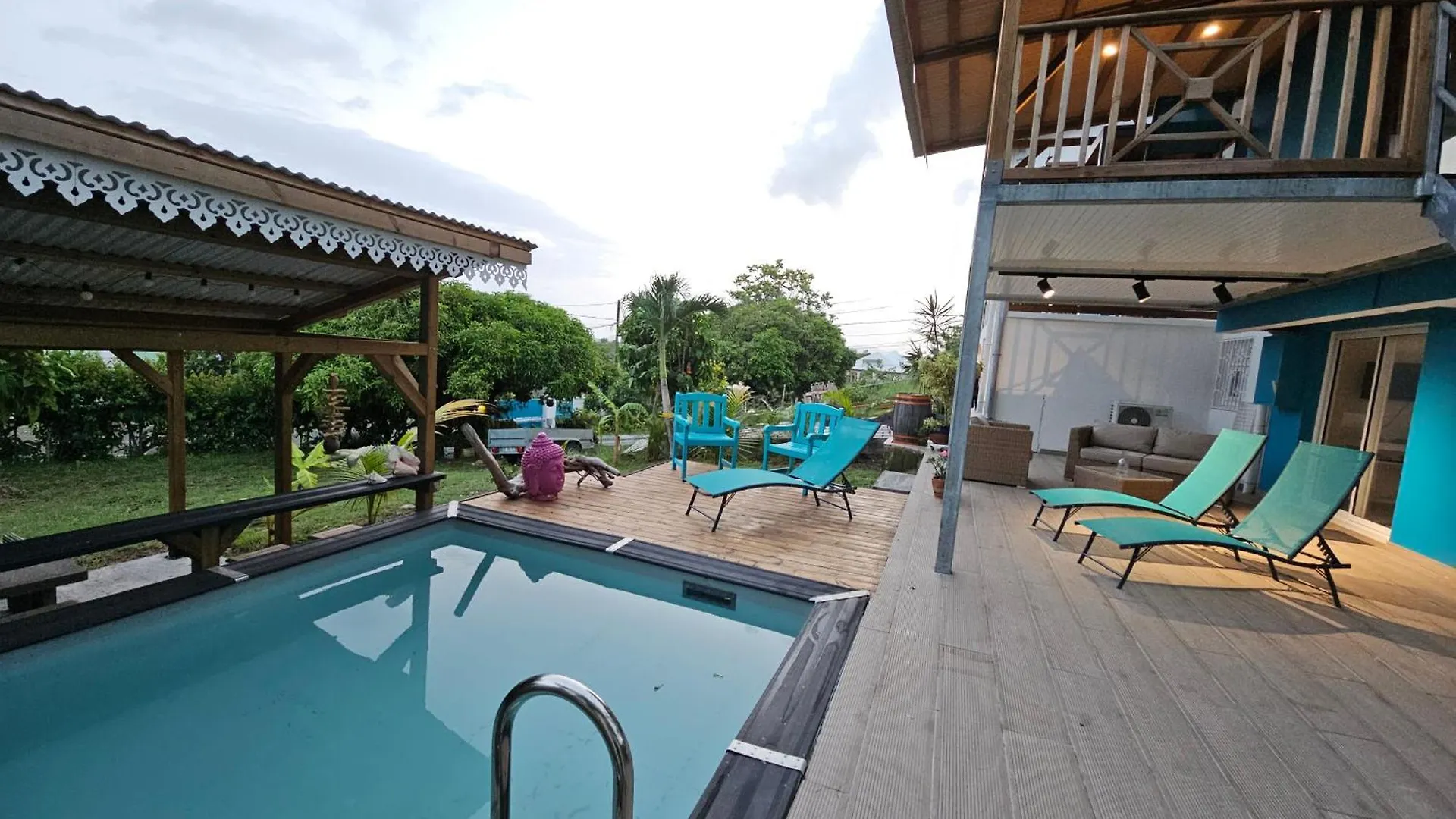 아파트 Ti Oasis Colibri, 1 Chambre, Piscine, A 150M De La Plage 상트루스