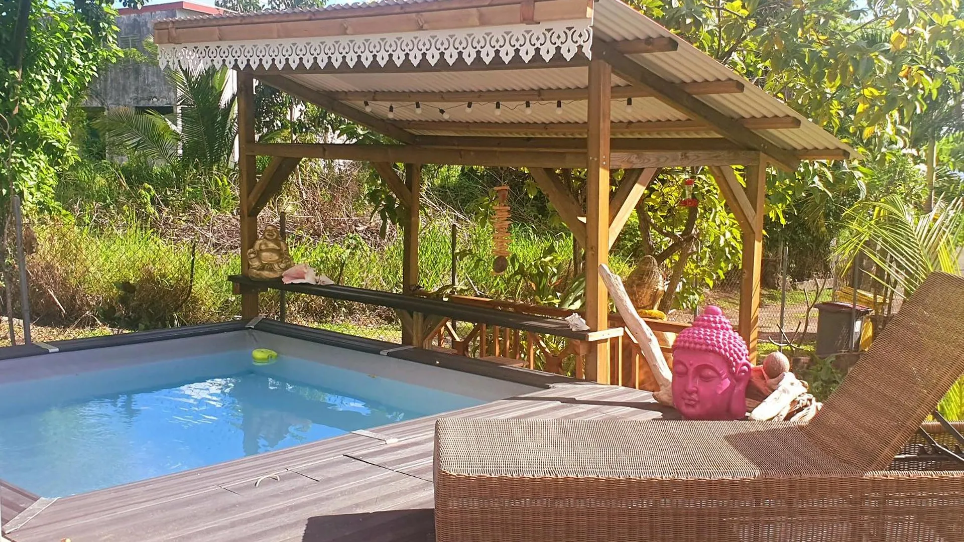 아파트 Ti Oasis Colibri, 1 Chambre, Piscine, A 150M De La Plage 상트루스