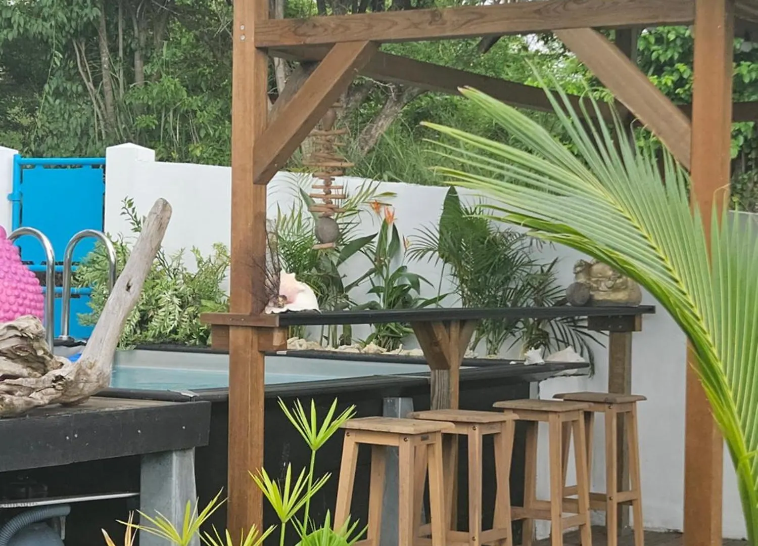 Ti Oasis Colibri, 1 Chambre, Piscine, A 150M De La Plage 상트루스
